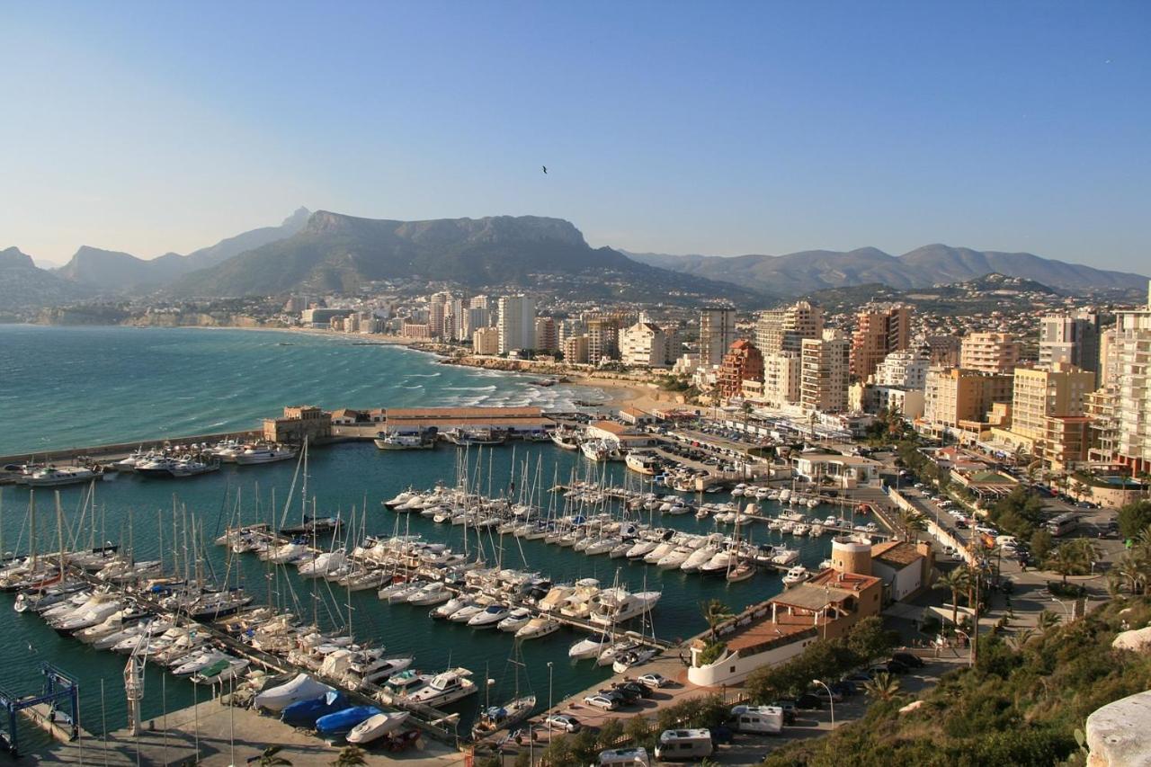 Apartamento Acogedor Mar Azul Calpe Bagian luar foto