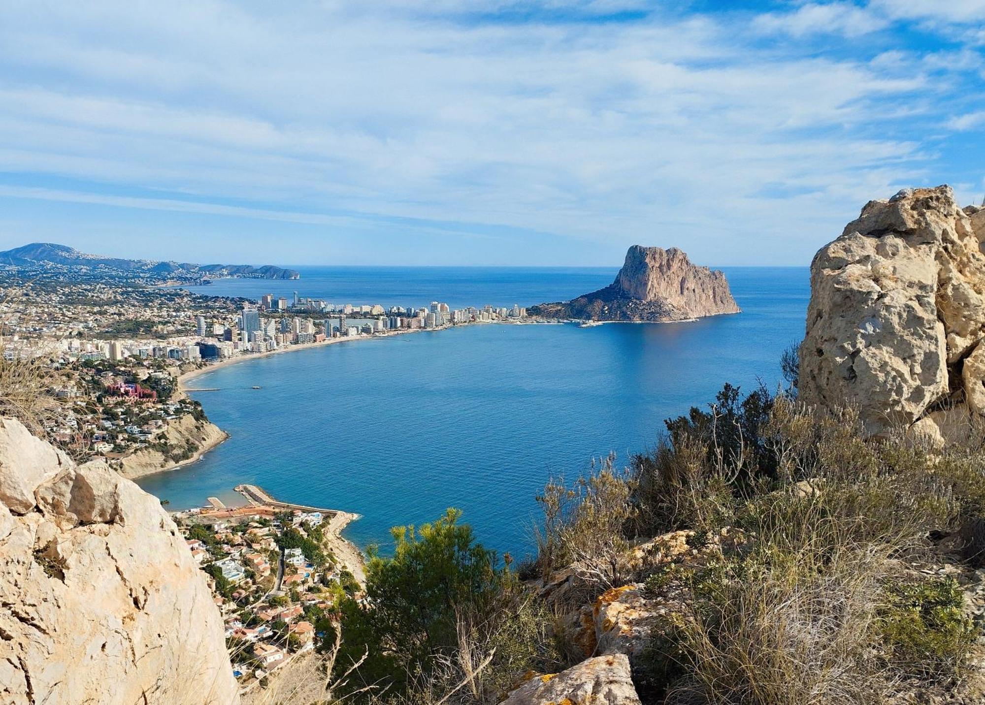 Apartamento Acogedor Mar Azul Calpe Bagian luar foto